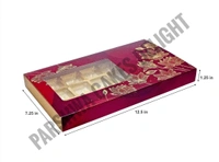 Chocolate Box - Maroon (Sleeve), 18 Cavity, 10 Pcs Pack