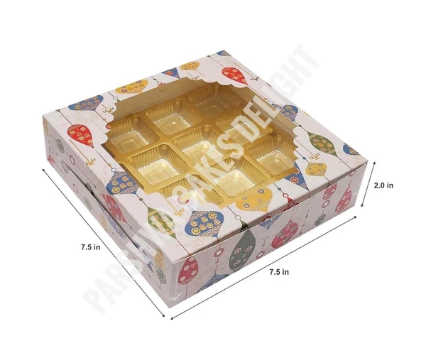 Chocolate Box - Festive Collection, 16 Cavity, 10 Pcs Pack