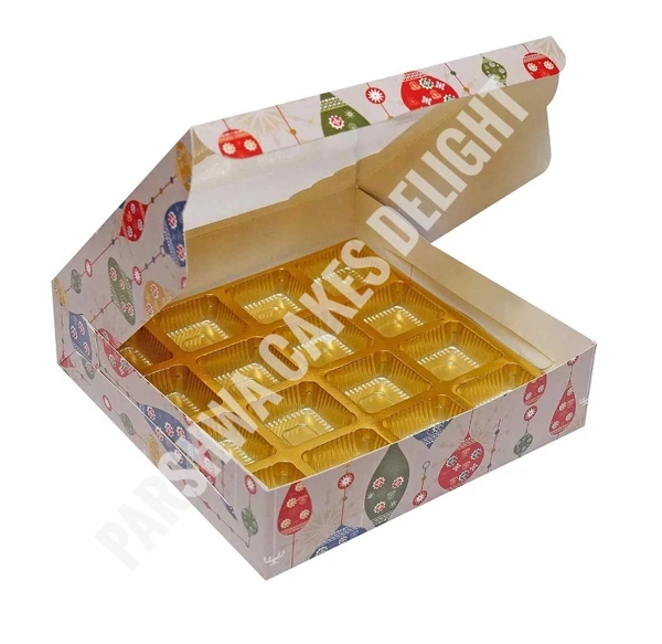 Chocolate Box - Festive Collection, 16 Cavity, 10 Pcs Pack