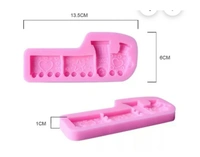 TRAIN FONDANT MOULD