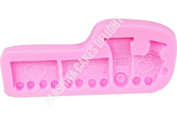 TRAIN FONDANT MOULD