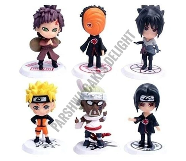 Naruto Toy Set - 6 Pcs Set