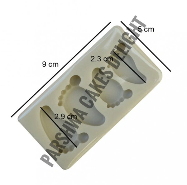 Baby Feet Fondant Mould