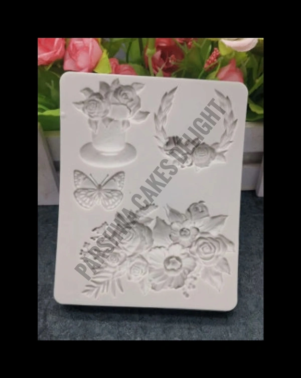 Floral Fondant Mould