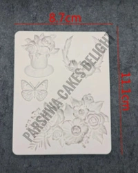 Floral Fondant Mould