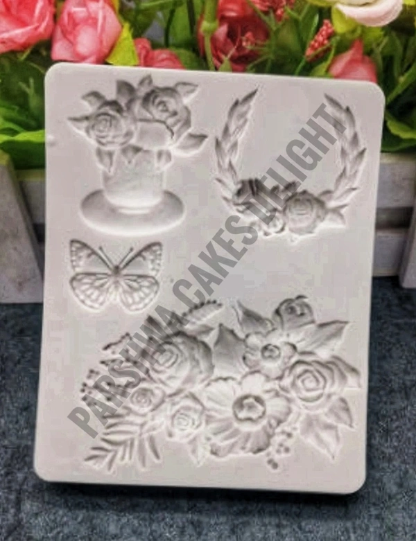 Floral Fondant Mould