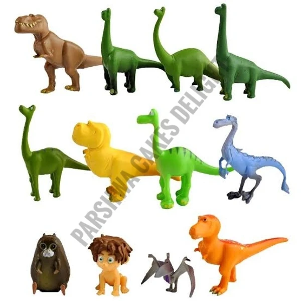 Dinasour Toy Set - 12 Pcs Set