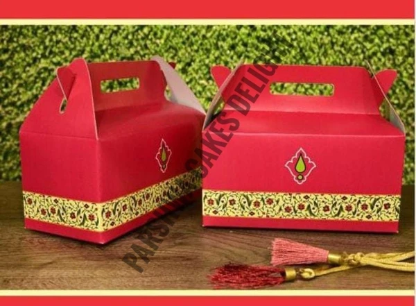 HAMPER LOOK BOXES - DELIGHT 5, 5 Pcs Pack, 6" x 3" x 5.2"