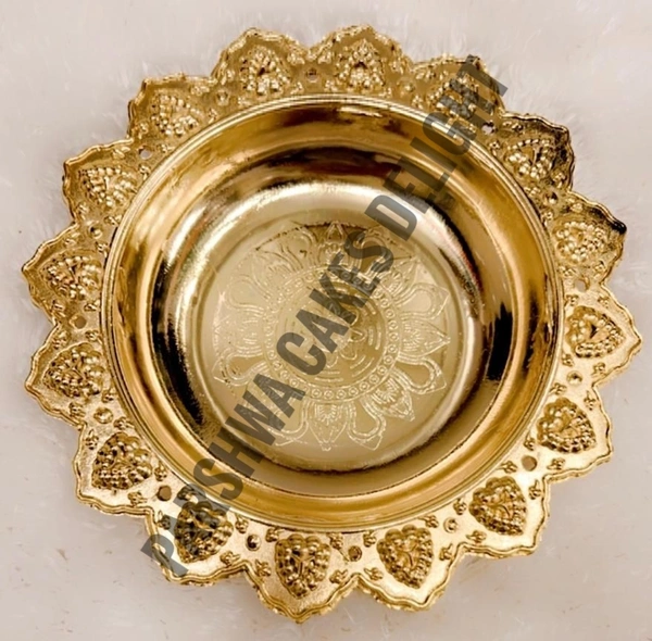 Plastic Trays For Gifting - Gold, 10 Pcs Pack, Delight 1