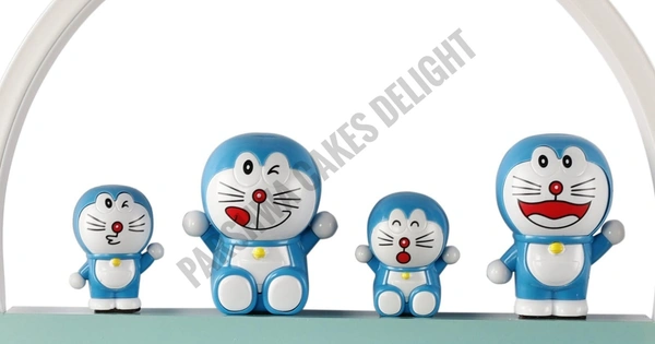 Doremon Toy Set - 4 Pcs Pack