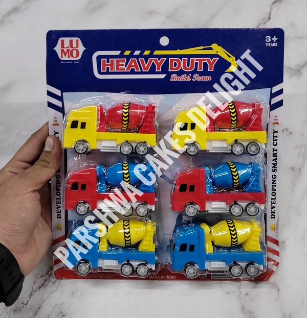 Imported Construction Set - 6 Pcs Set