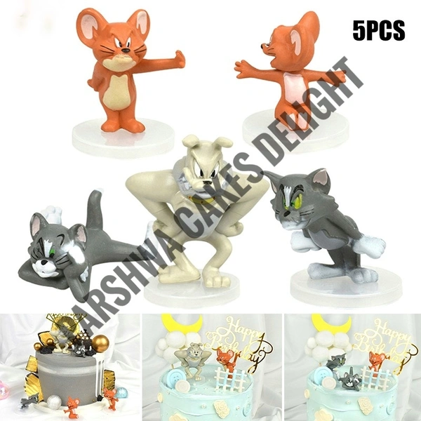 Tom & Jerry Toy - 5 Pcs Set