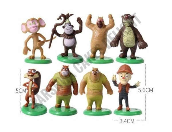 Bear Haunt Toy - 8 Pcs Set