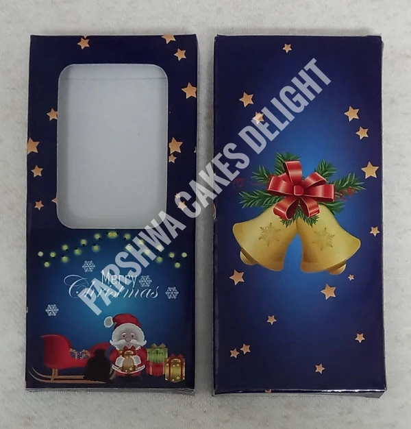 Christmas Bar Box - Blue, 10 Pcs Pack