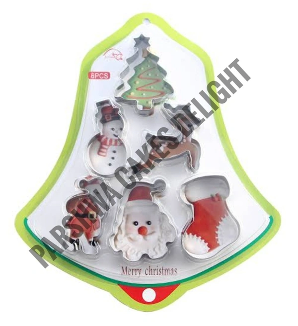 Christmas Cookie Cutter  - 6 Pcs Set