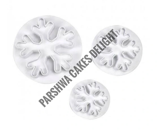 New Snowflake Cutter - 3 Pcs Set