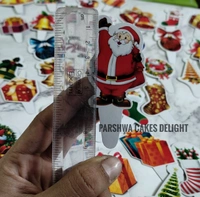 Christmas Character Paper Toppers - 10 Pcs Pack