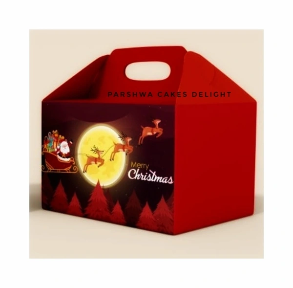 Christmas Hamper Look Boxes - Delight 2, 10 Pcs Pack, 6*3*3 Inches