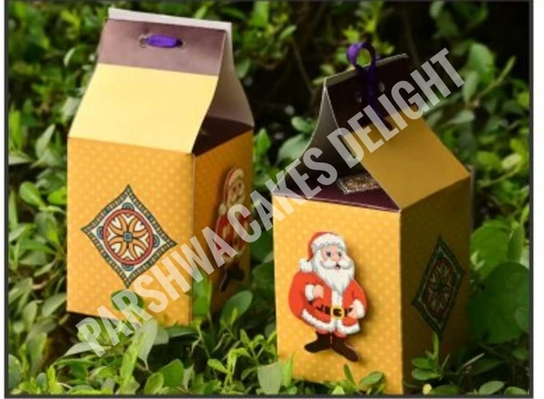 Santa Pop-up Container - Delight 1, 10 Pcs Pack, 7.5*7.5*17 Cm