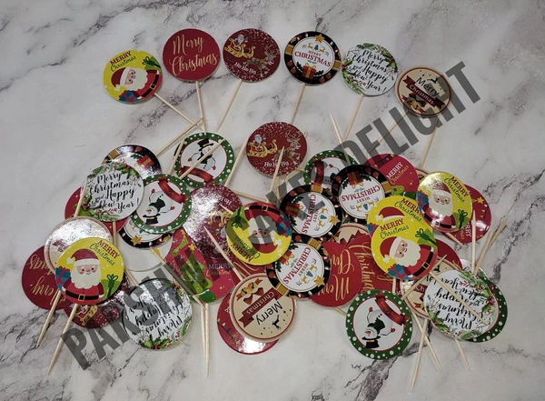 Christmas Paper Tags - Approx 50 Pcs