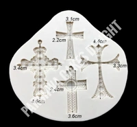 Cross Sign Mould - 4 In 1