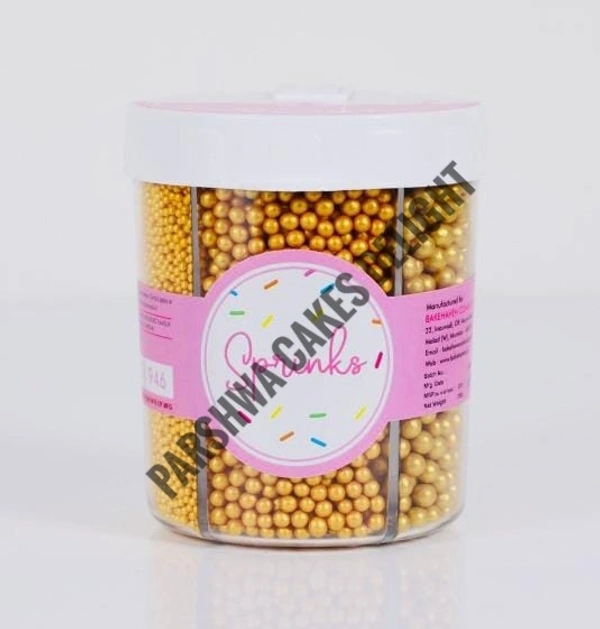 Sprinkle Box - 350G, Gold