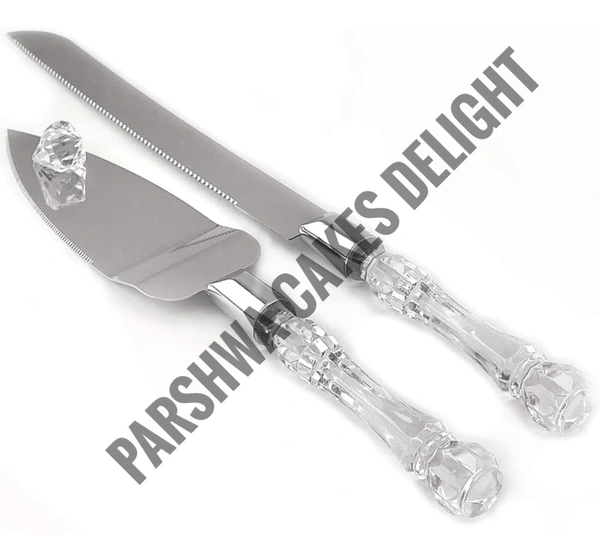 Cake Knife & Server - 2 Pcs Set