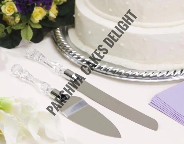 Cake Knife & Server - 2 Pcs Set