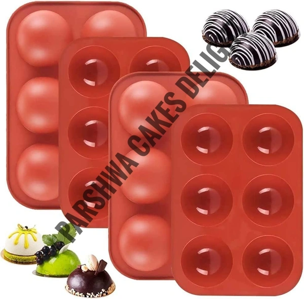 6 In 1 Sphere Mould