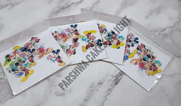 Edible Cartoons - Mickey Mini