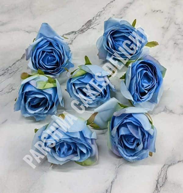 Rose - Blue, 4 Pcs Pack, Delight 309