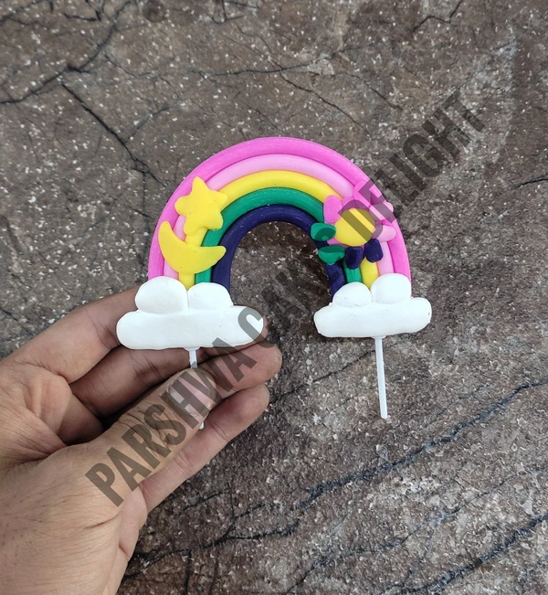 Rainbow Topper  - Delight 4, 1 Pc