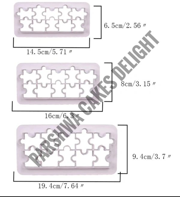 Geometric Cutter - 3 Pcs Set, Delight 1