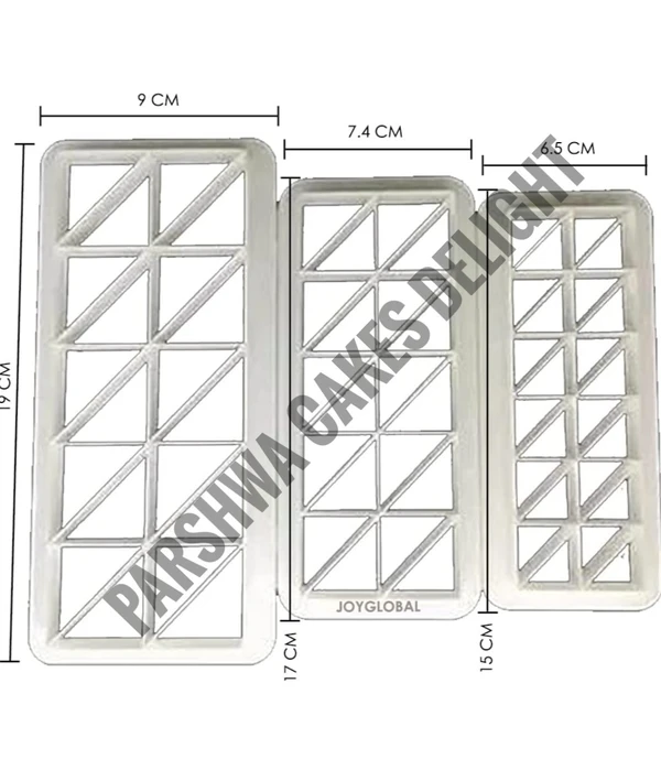 Geometric Cutter - 3 Pcs Set, Delight 3