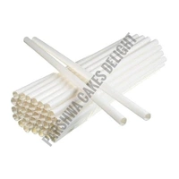 Plastic White Dowel Rods for Tiered Cake Construction - 5 PACK OF 8 PCS, 10mm X 12 in. long