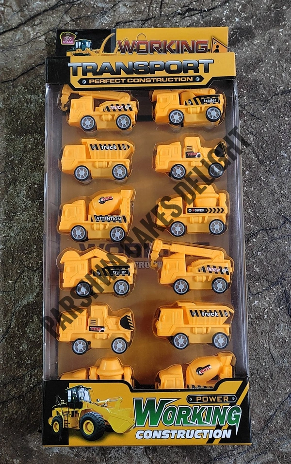 12 Pcs Construction Toy Set