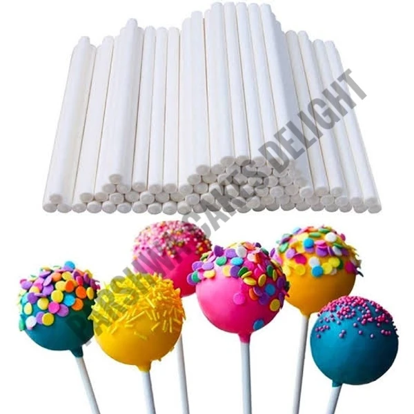 LOLIPOP STICKS - 100PCS, 4.5 INCH