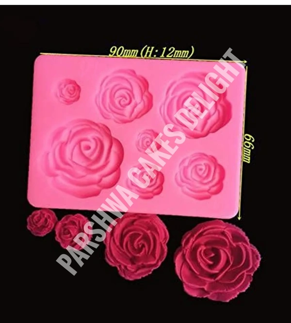 3d Rose Flower Mould