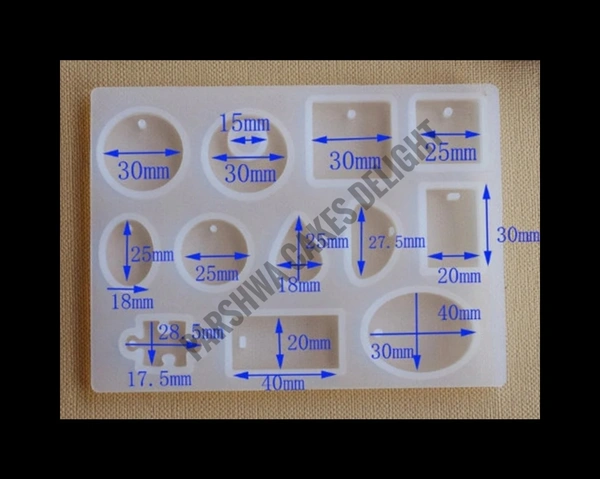 Resin Fondant Mould - Delight 2