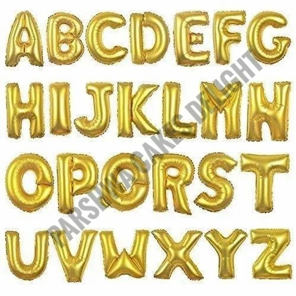 Alphabet Foil Baloon - 1 Pc, 16 Inches