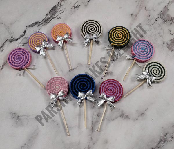 Non Edible Candy Topper - 10 Pcs