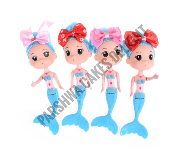 Mermaid Doll - Blue, 1 Pc