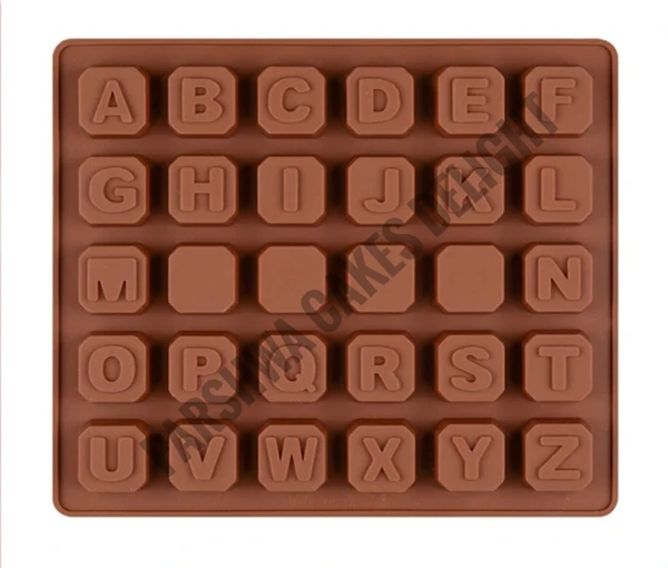 A To Z Blocks Mould - 1 Pc