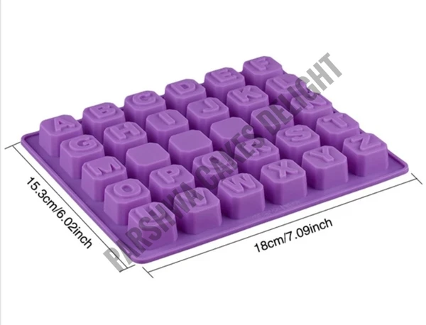 A To Z Blocks Mould - 1 Pc