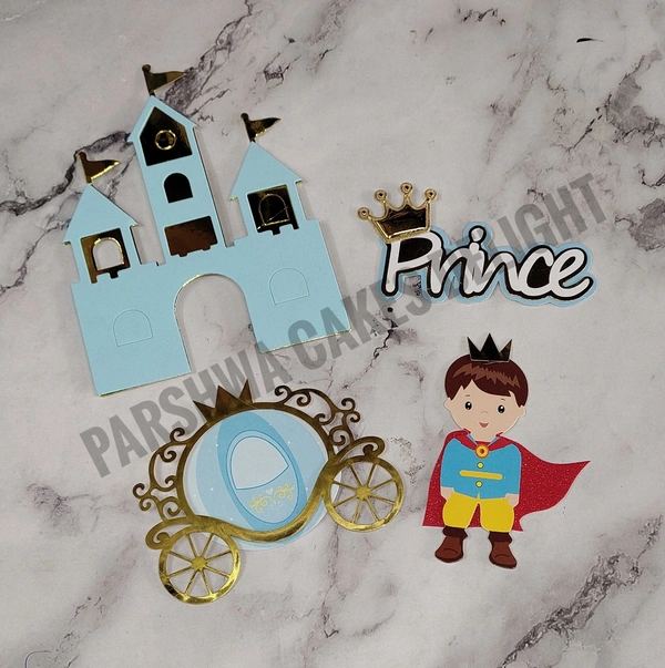 Prince Theme Set - Blue, 4 Pcs