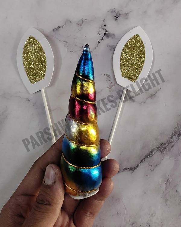 Unicorn Horn Topper - Multi