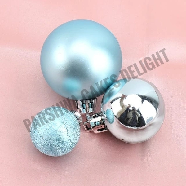 Disco Balls - Blue, 3 Pcs Pack