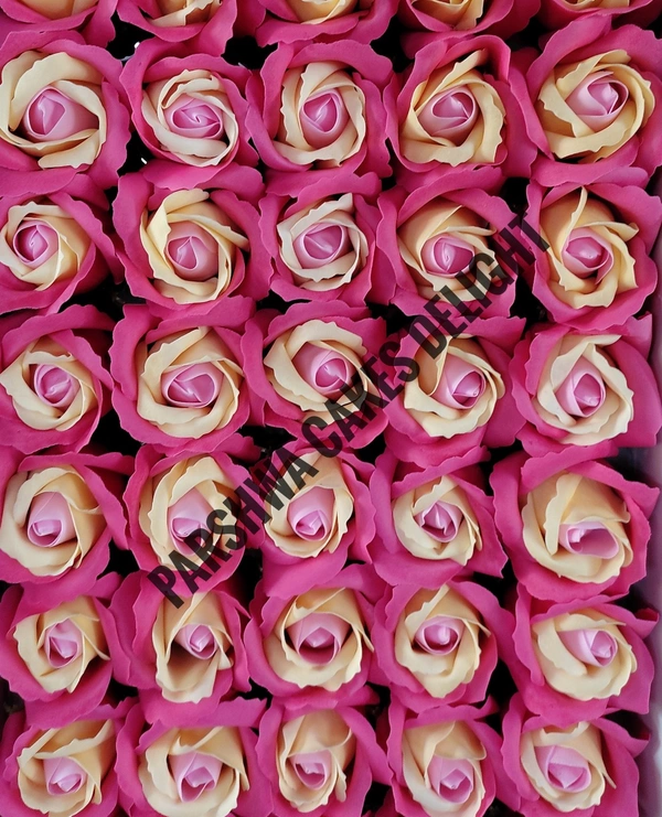 Shaded Soap Rose - 4 Pcs Pack, Delight 2