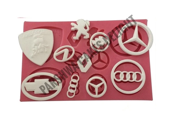 Logo Fondant Mould - 1 Pc