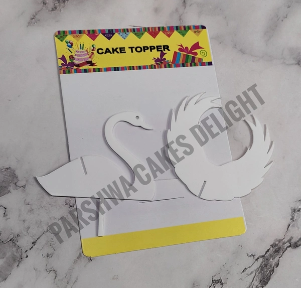 ACRYLIC TOPPER N - 149, 5 Inches, White